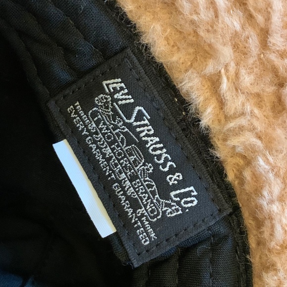 Levi's Camel Brown Sherpa Bucket Floppy Summer Hat - Picture 3 of 8